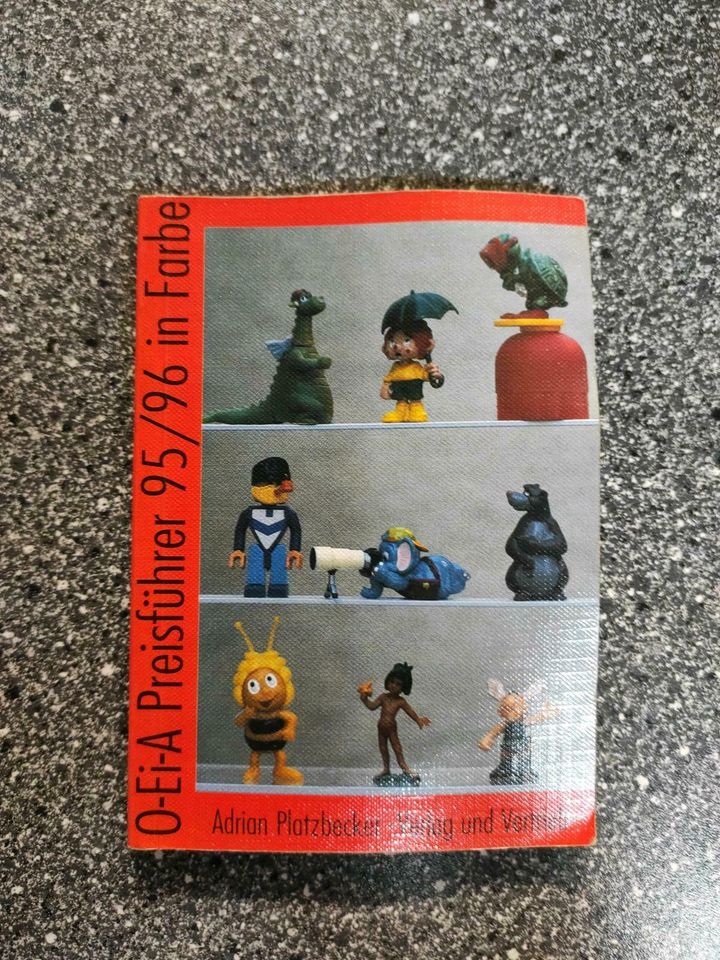 Ü Eier Preisführer,Buch 95/96, Überraschungsei in Saarbrücken