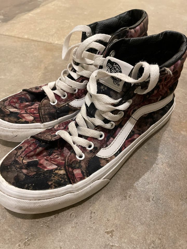Coole Blumen Vans 38, Canvas, Sneaker Schuhe in Borken