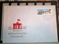 Ersttagsbrief DDR 25 Jahre antifaschistischer Schutzwall 05.08.86 Müritz - Landkreis - Waren (Müritz) Vorschau