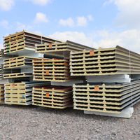 SONDERPOSTEN 40mm Sandwichplatten Dach / FUS / farblich unsortiert Sachsen-Anhalt - Könnern Vorschau