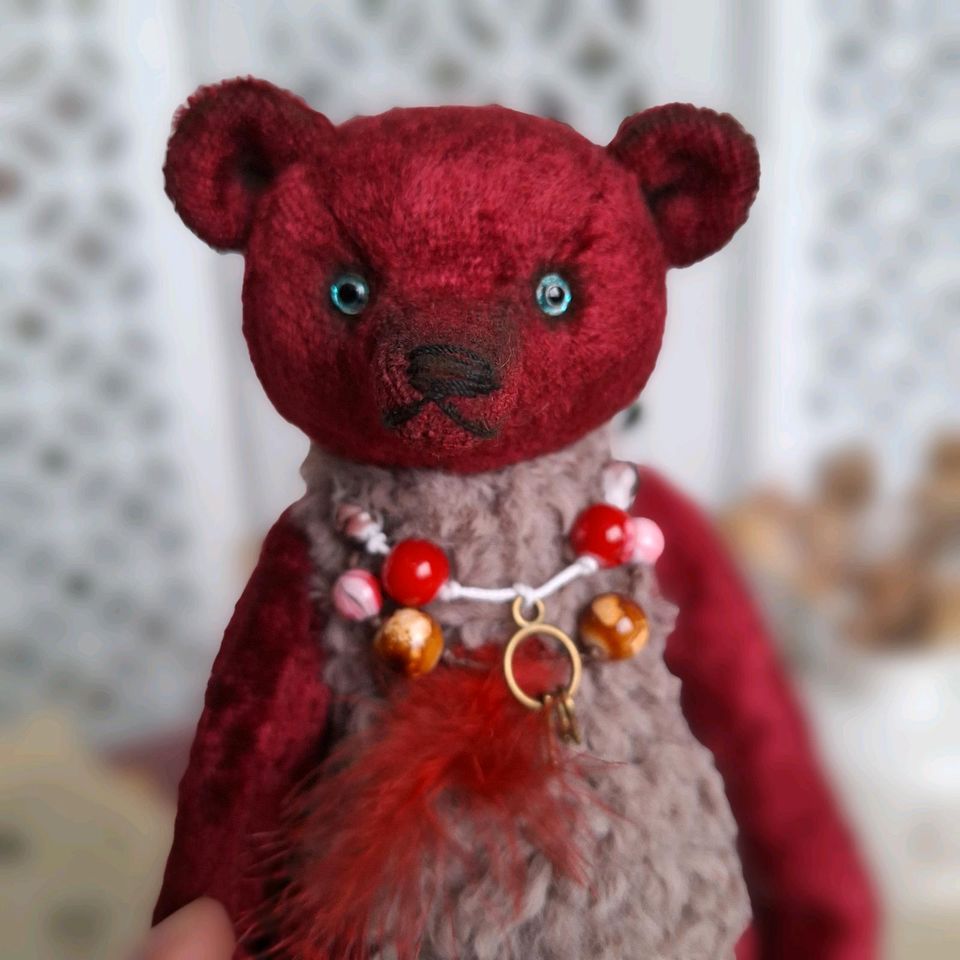 Teddybär handmade Sammlerbären Künstlerbären  Plüsch in Miltenberg