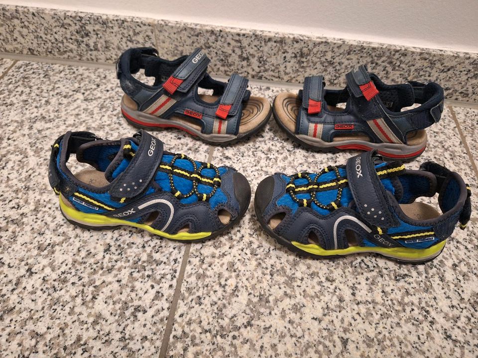 Geox Kinder Sandalen Größe 27 Schuhe Sommer 2 Paar NP 120€ in Mainz