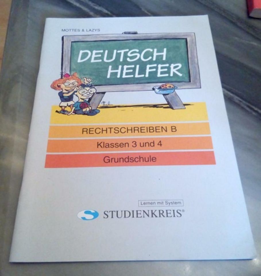 Deutsch Helfer Rechtschreiben B Klassen 3 + 4 Grundschule in Nürnberg (Mittelfr)