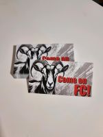 100 Stück - 1. FC Köln Sticker -1948 Geißbock weiß Fusball Rodenkirchen - Sürth Vorschau