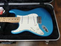 Fender Stratocaster MIM Linkshänder Blau Custom 69 und Case Stuttgart - Weilimdorf Vorschau