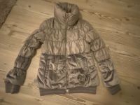 Original Desigual Damen Winterjacke Jacke 38 grau mit Glitzer Mecklenburg-Vorpommern - Wismar Vorschau