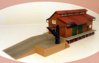 (H 33) Güterbahnhof mit  Kran für Märklin, Roco, Eisenbahn H0/Ho Bayern - Simbach Vorschau