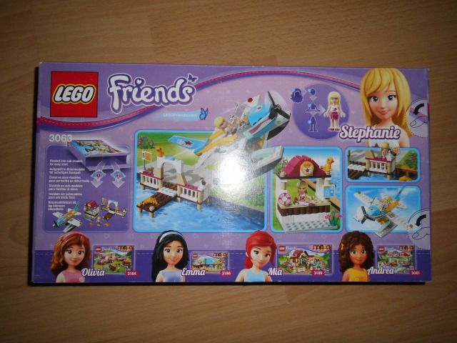 Lego Friends 3063 Stephanies Flugschule Wasserflugzeug NEU in Metelen