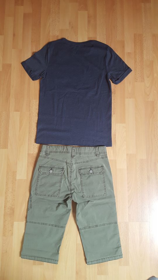 Shorts NEU von s.Oliver mit T-Shirt von Tom Tailor Größe 140 in Henstedt-Ulzburg