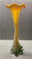 Moderne Designer Kristallglas Vase, gelb, grün, weiß, 30cm hoch Bayern - Haag a.d.Amper Vorschau