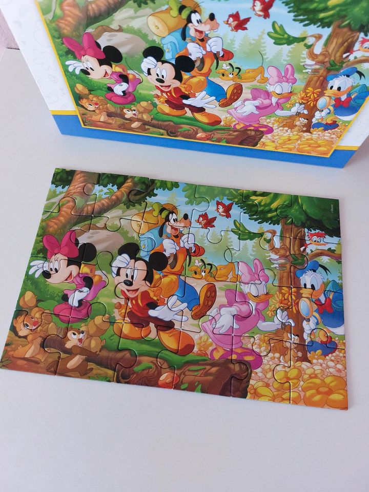 Disney Junior Mickey Puzzel Puzzle 24 Teile ab 3 Jahren neuwertig in Iserlohn