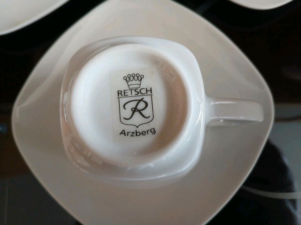 Neu Kaffeeservice Kaffee Tassen 14 Teile Retsch Arzberg in Wuppertal