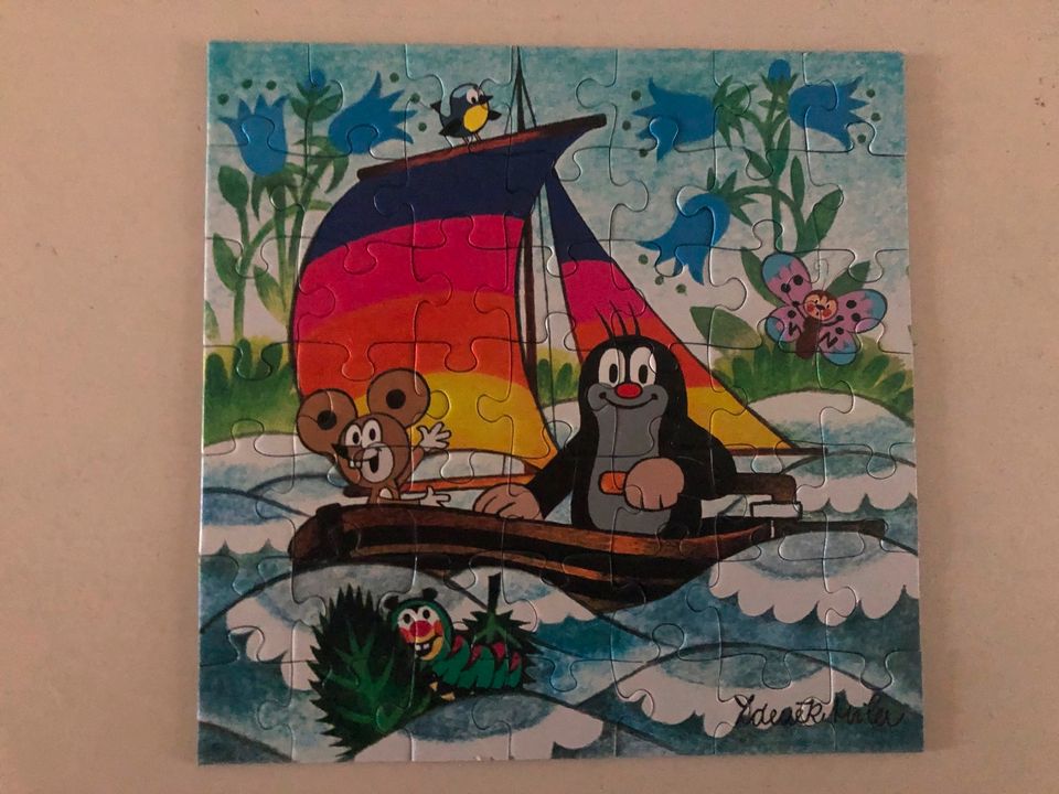 Puzzle Eiskönigen, Einhörner, der kleine Maulwurf in Redefin