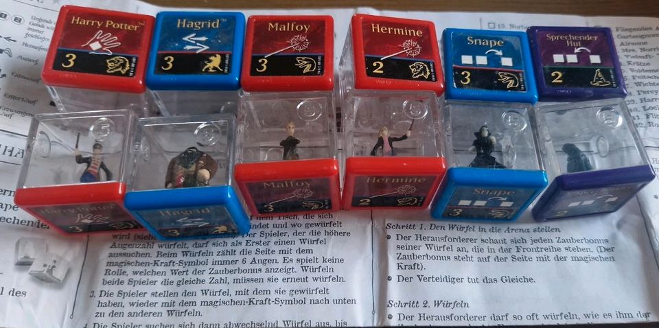 Harry Potter Sammelwürfel Spiel mit Anleitung in Stockheim Oberfr