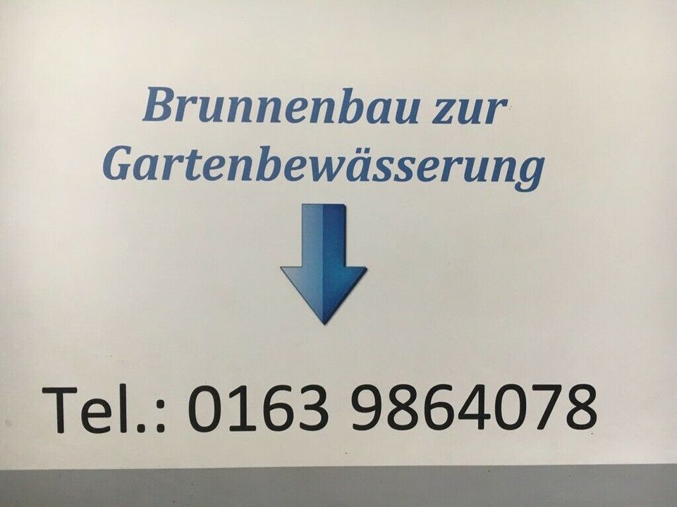 Brunnenbau bohren/spülen bis 36m, in Geeste