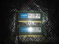 8GB (2x4GB) DDR3L 1600mhz SODIMM RAM von Crucial Rheinland-Pfalz - Mehren Westerwald Vorschau