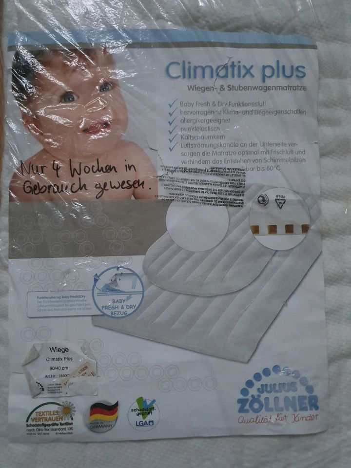 Beistellbett/ Wiegenmatratze Climatix plus (Julius Zöllner) in Rövershagen