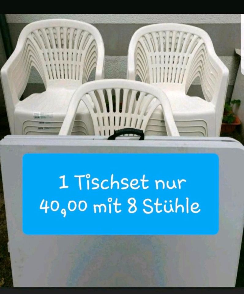 Mieten TISCHE UND STÜHLE Verleih Gartenstühle in Schönwalde-Glien