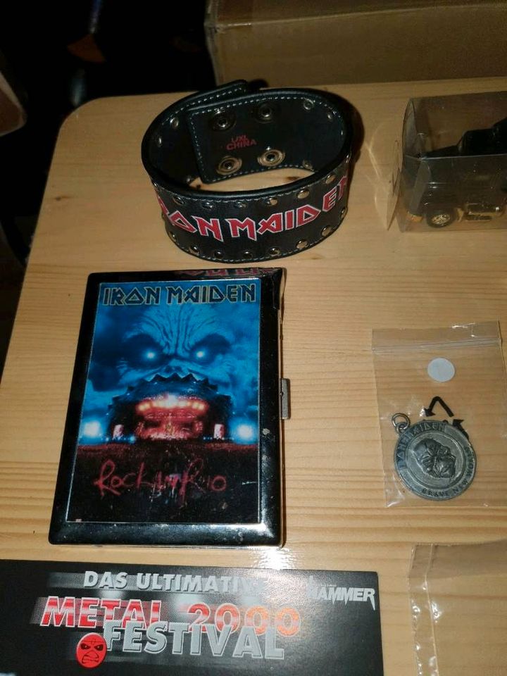 IRON MAIDEN FAN CLUB /MERCHANDISE/KONVOLUT SAMMLUNG RAR in Birkenfeld