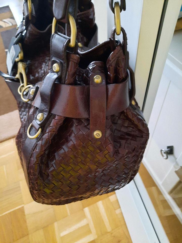 Francesco Biasia Handtasche braun original NVP 448€ in Karlsruhe