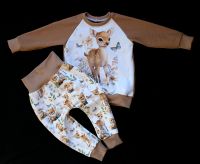 ❤️NEU handmade Set Reh Kitz Pulli Pumphose 74 80 86 92 98 104 110 Bayern - Riedering Vorschau