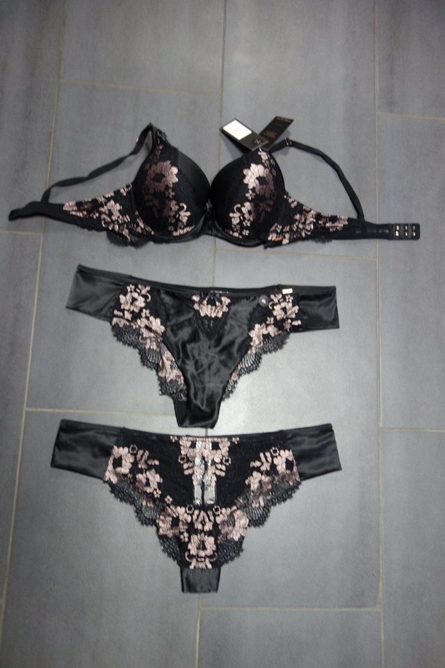 Damen Unterwäsche Set Hunkemöller XL 44/46 schwarz NEU in Korntal-Münchingen