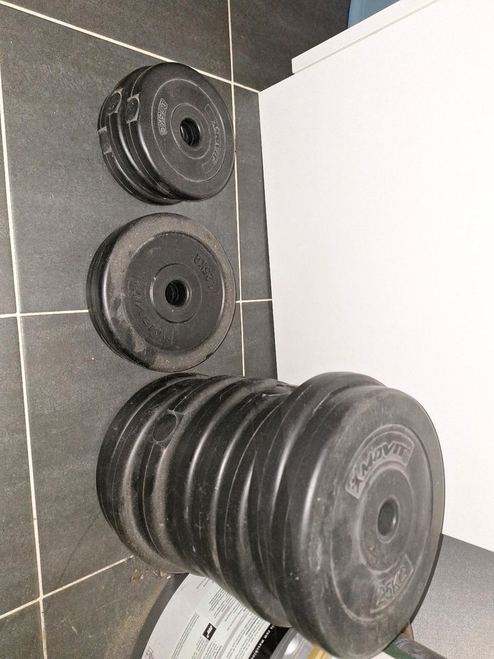 Gewichte für Hantel 25,5 kg in Simbach