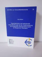 Schriften der Gesundheitsökonomie, Telemedizin, Jörg Pelleter Niedersachsen - Amelinghausen Vorschau