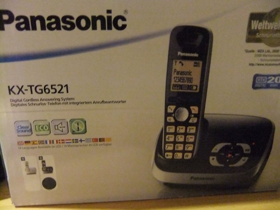 Panasonic KX-TG6521 Schnurlostelefon in Gelsenkirchen