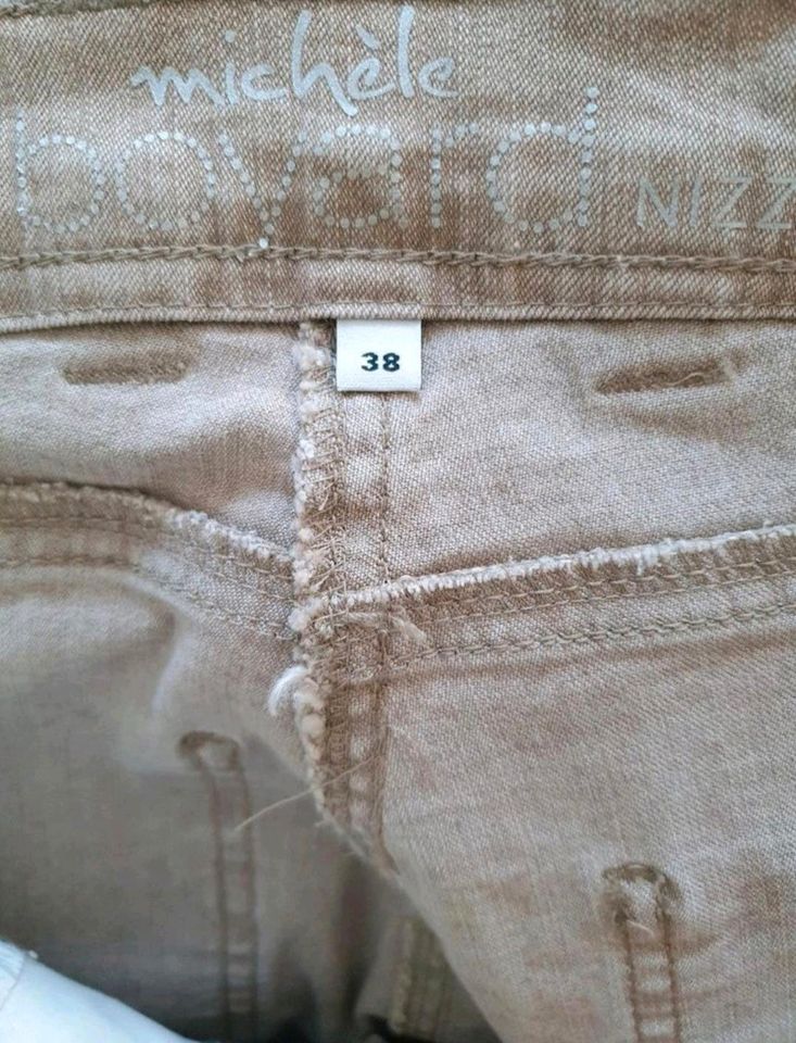 Damenjeans beige "michele" in Regensburg