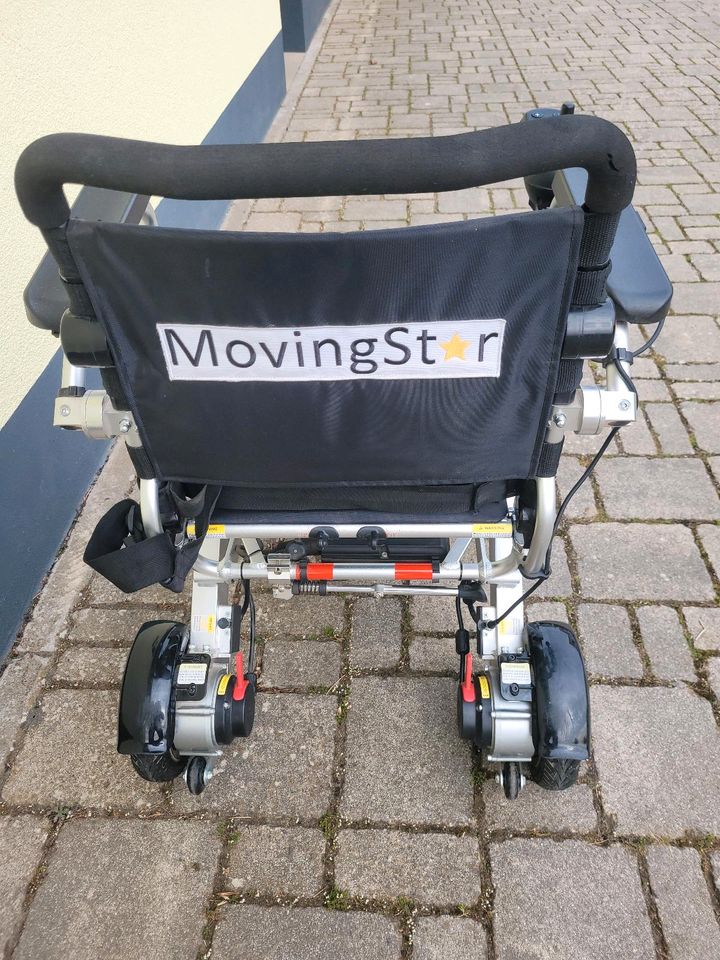 Klappbarer elekt.Rollstuhl MovingStar 102 in Stadtlauringen