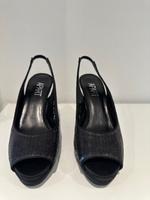 Apart, Peeptoes, High Heels, Gr. 38, Schwarz, 1x getragen Hude (Oldenburg) - Nordenholz Vorschau