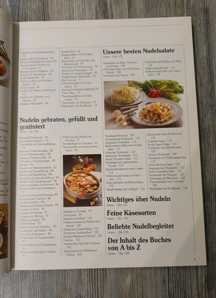 Kochbuch "Nudeln" - Kochen - köstlich wie noch nie, nagelneu in Eggenstein-Leopoldshafen