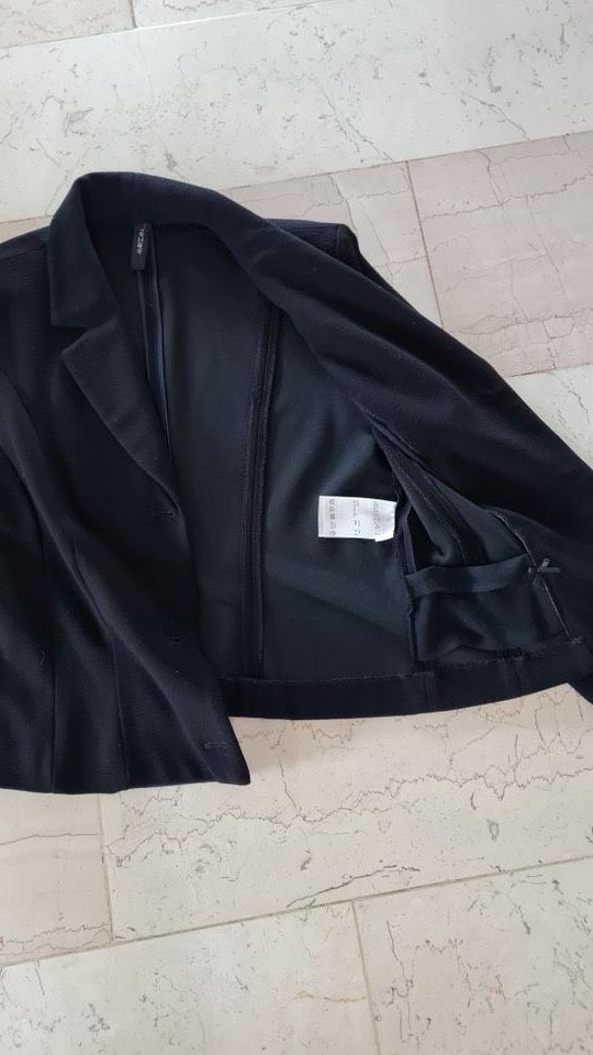 Marc Cain Designer schicker Blazer Jacke N5 40 42 schwarz in Burgau