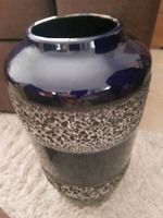 Vase Scheurich blau blue Fat Lava 70er  Jahre Bodenvase 517 - 38 Bayern - Windischeschenbach Vorschau