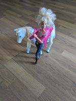 Barbie mit laufendem Pferd, Laufpferd, Traumpferd Bayern - Kissing Vorschau