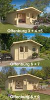 20% RABATTAKTION 40 mm Gartenhaus ISO in 7 verschiedenen Größen 5x4 m bis 6x6 m Gerätehaus Holzhaus Hütte Blockhaus Blockhaus Westerwaldkreis - Hahn am See Vorschau