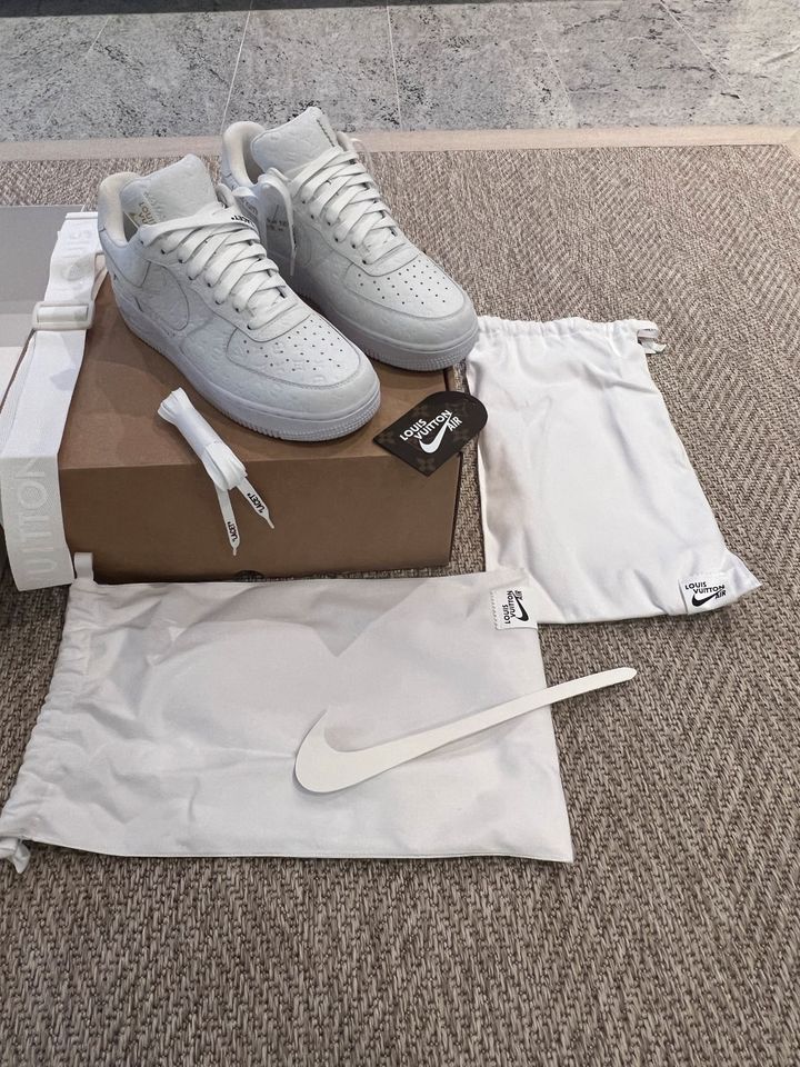 Louis Vuitton x Nike Air Force Low by Virgil Ablohh in Dortmund