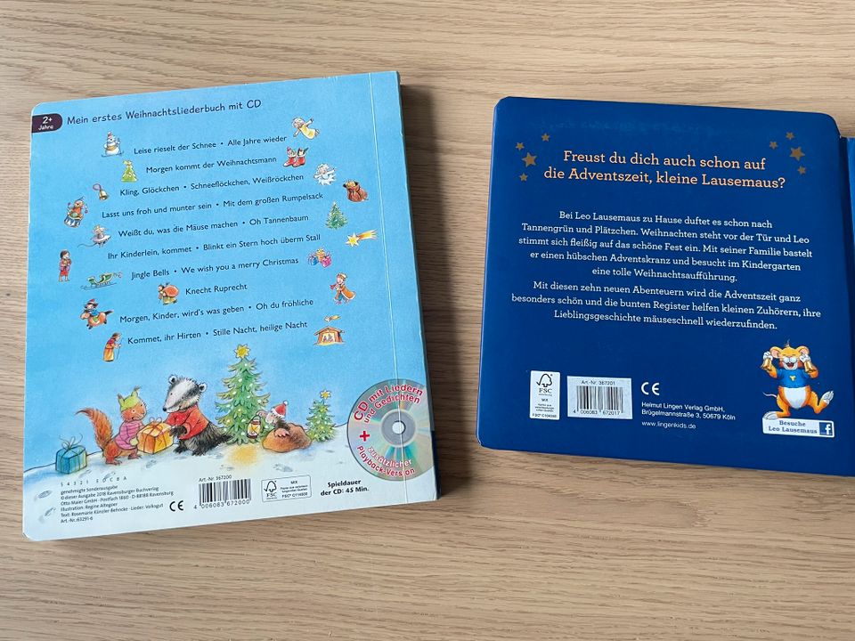 Kinder Bücher Weihnachtszeit Lieder und Leo Lausemaus Adventszeit in Eppelborn