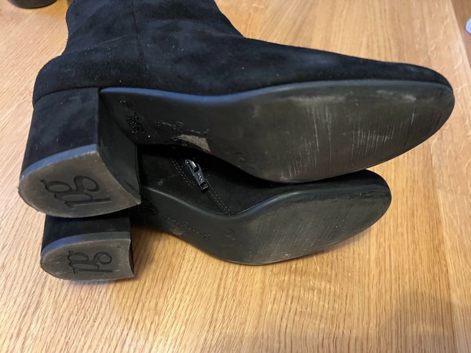 Schuhe Stiefeletten, Ankle Boots, Paul Green 37 schwarz in Ladenburg