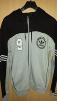 Adidas Originals Jacke Kapuzenjacke Hoodie Gr. M grau / schwarz Bayern - Lichtenfels Vorschau