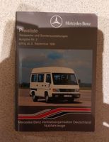 Mercedes-Benz Transporter Preisliste 1991 Baden-Württemberg - Ohmden Vorschau