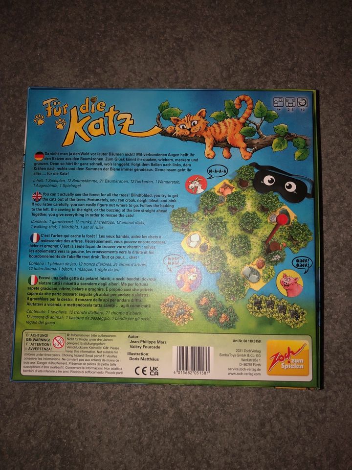 Für die Katz Spiel Zoch zum Spielen Neu in Leipzig