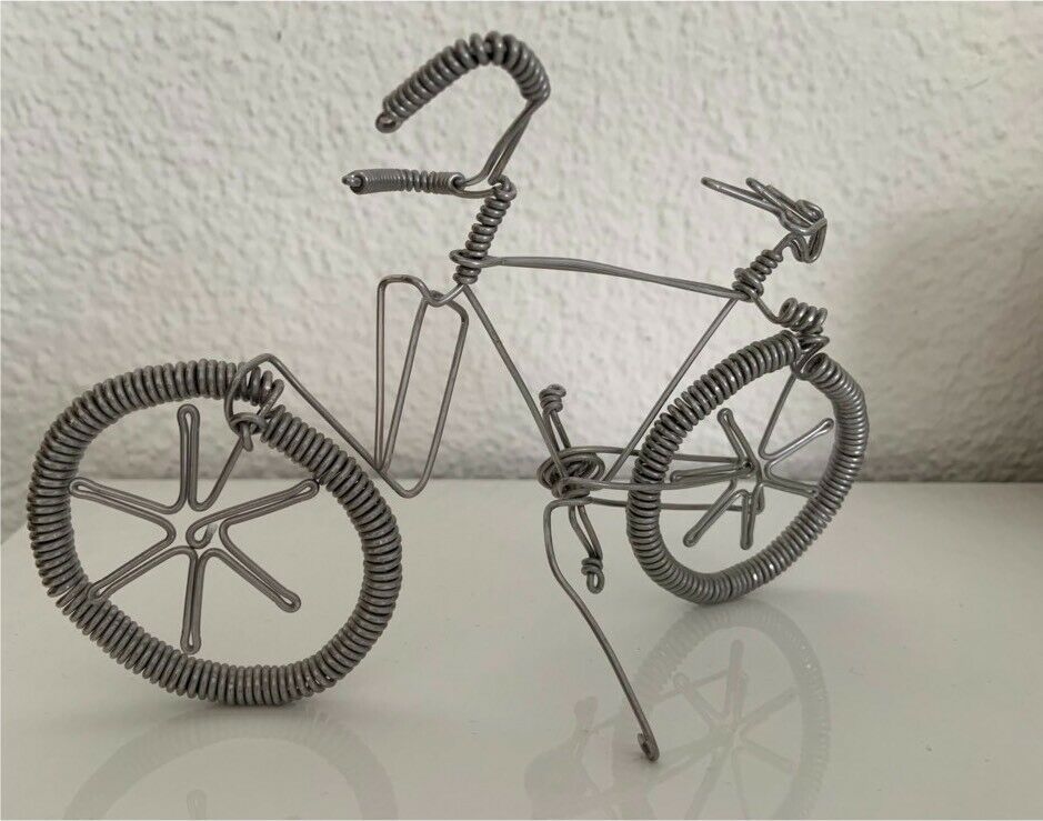 Fahrrad, aus Draht, coole Sache,ca.18 cm, ein besonderes Geschenk in Limburg