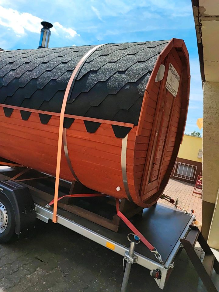 Fasssauna Mobile Sauna in Groß-Zimmern