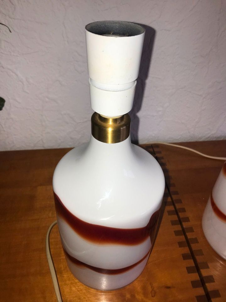 2 Holmegaard Flame lampe 70er in Flensburg