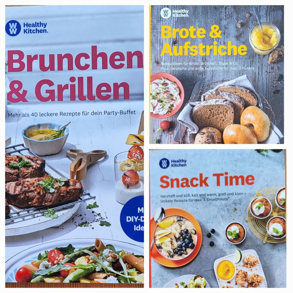 versch. Weight Watcher Kochbücher in Bergrheinfeld