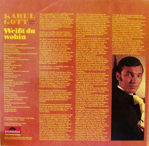 Karel Gott - Weißt Du Wohin LP Album Club Vinyl Schallplatte in Hildesheim