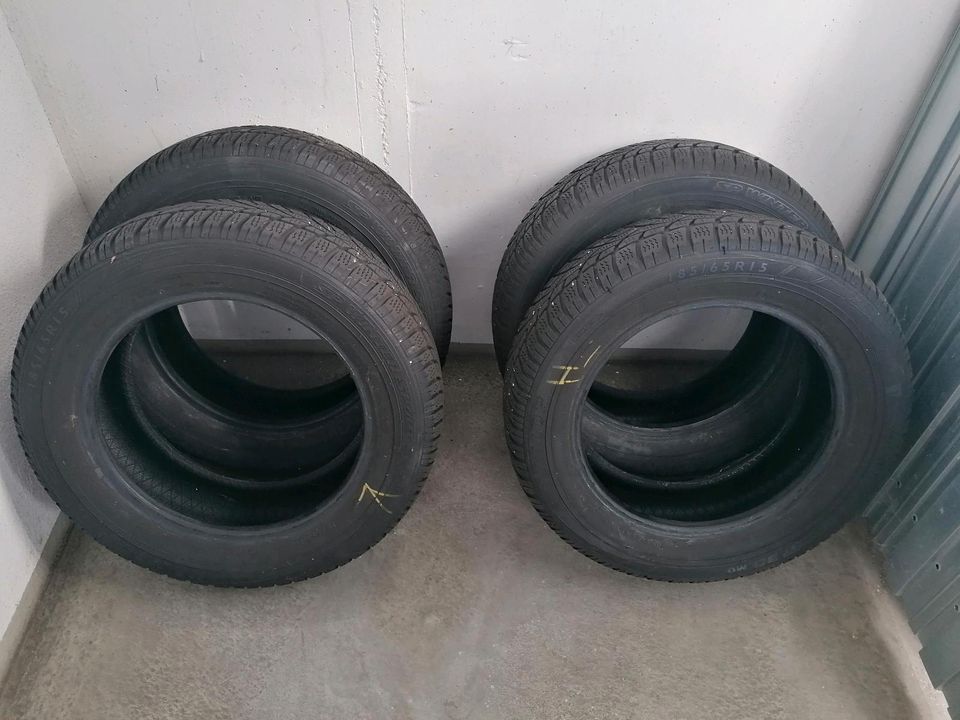 4x Reifen DUNLOP M+S, 185/65 R15 in Dillingen (Donau)