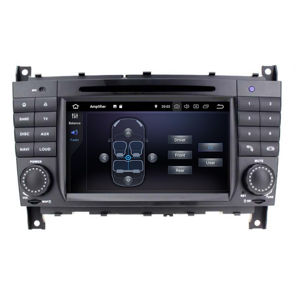 7" Touchscreen Android Autoradio GPS Navi CarPlay für Mercedes Be in Neuss